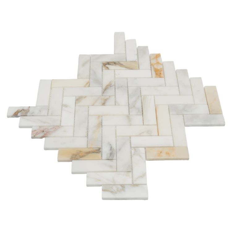 Herringbone Sunrise Honed 11 x 12.5